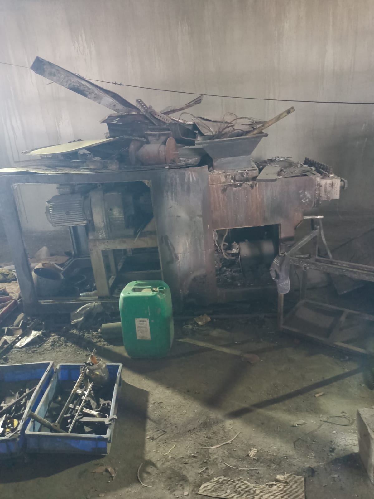 fire-affected-plant-machinery
